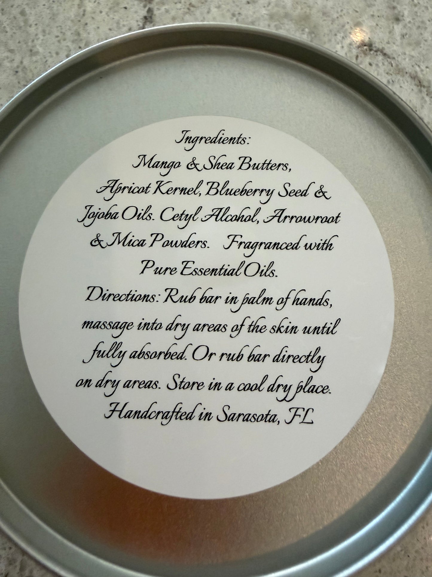 Pure Botanical Body Lotion Bar